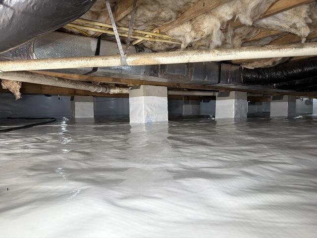 Crawlspace Encapsulation in Millville, DE - After Photo