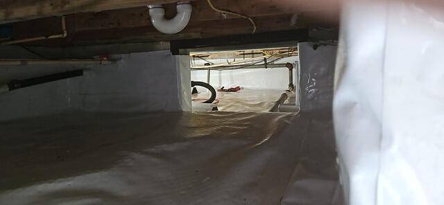 Crawlspace Encapsulation in Rhodesdale, MD - After Photo