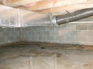 Clean Crawlspace in Harrington, DE