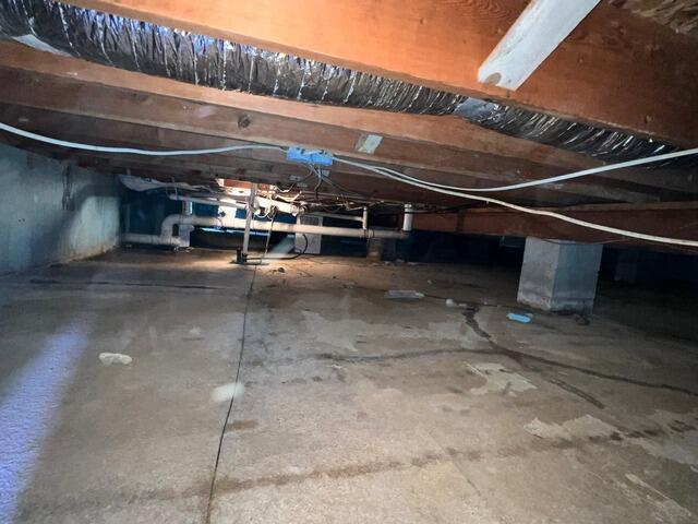 Crawl Space Encapsulated in Haubstadt, IN