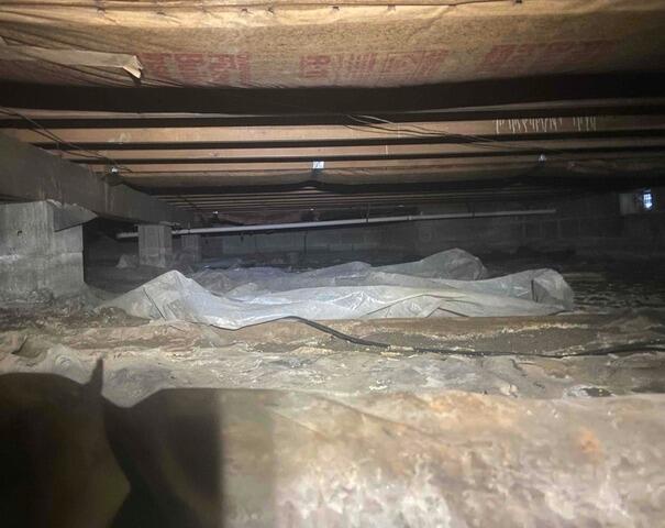 Humidity in the Crawl Space In Mount Carmel, IL - Before Photo