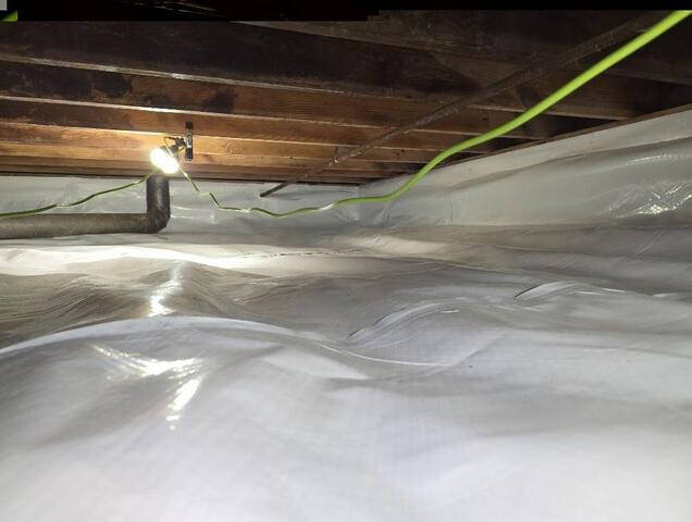 Crawl Space Transformation: Dry, Protected, and Mold-Free in Lawrenceville, IL - After Photo