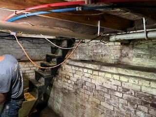 Full Crawlspace Encapsulation & Drainage System Install