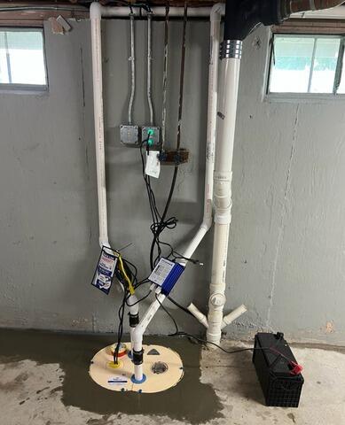 Sump Pump Upgrade in Rockland, MA