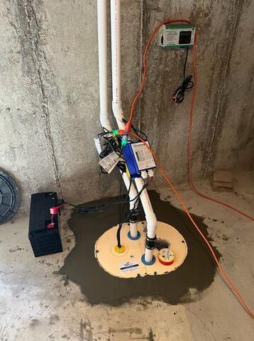 Upgrading to the TripleSafe Sump Pump in Hanover, MA