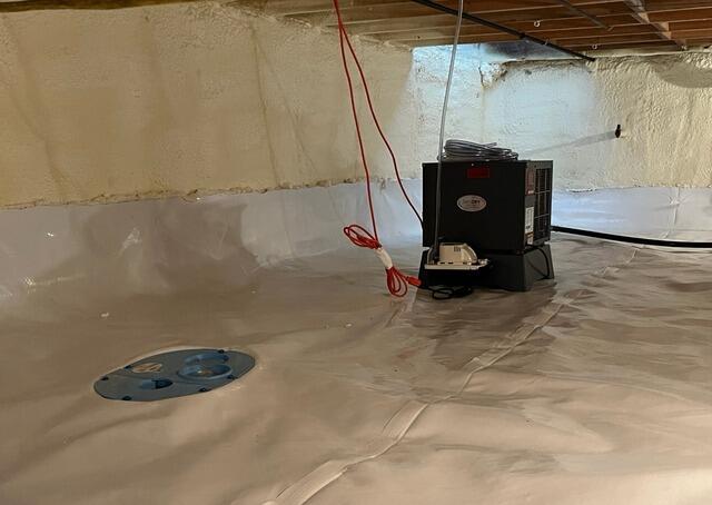 Crawl Space Repair in Southbridge, MA - After Photo