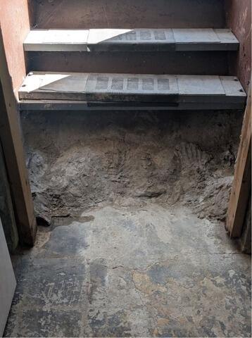 Fixing a Leaky Basement in Cumberland, RI - Before Photo
