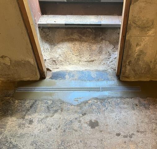 Fixing a Leaky Basement in Cumberland, RI - After Photo