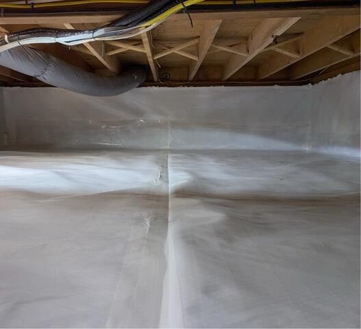 Avon, MA Crawl Space Repair - After Photo