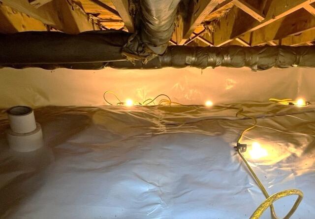 Crawl Space Repair in Weymouth, MA - After Photo
