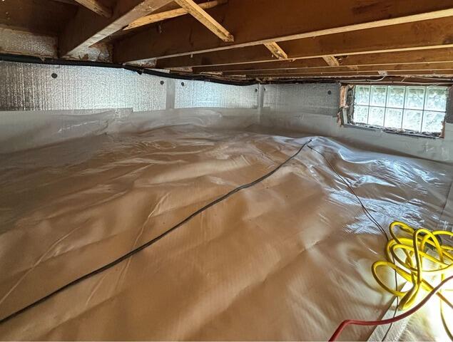 East Bridgewater, MA Crawl Space Transformation - After Photo