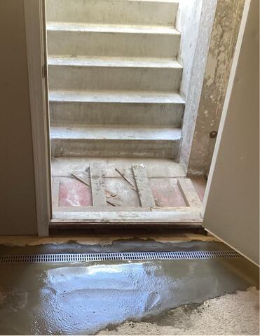 TrenchDrain Installation in East Brookfield, MA - After Photo