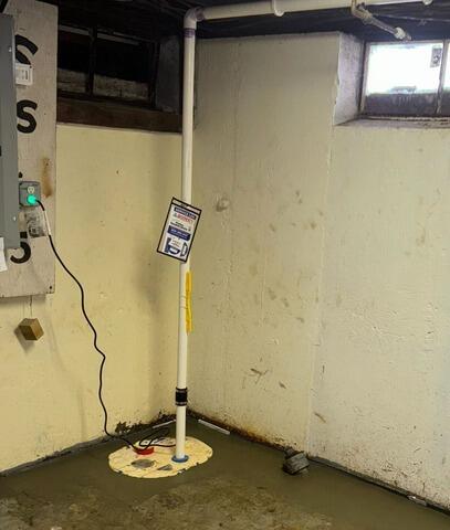 SuperSump Plus Sump Pump Installation in Bristol, RI - After Photo