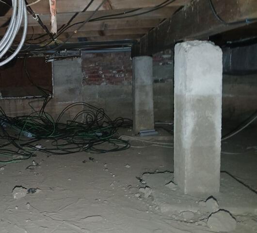 Natick, MA Crawl Space Solutions - Before Photo