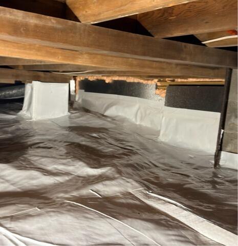 Marshfield, MA Crawl Space Transformation - After Photo
