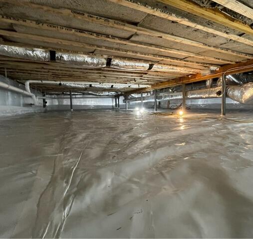 Hingham, MA Crawl Space Repair - After Photo