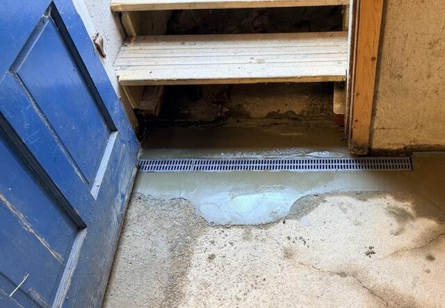 Unfinished Basement Waterproofing in Mansfield, MA - After Photo