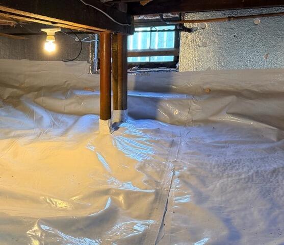 Crawl Space Solutions in Riverside, RI - After Photo