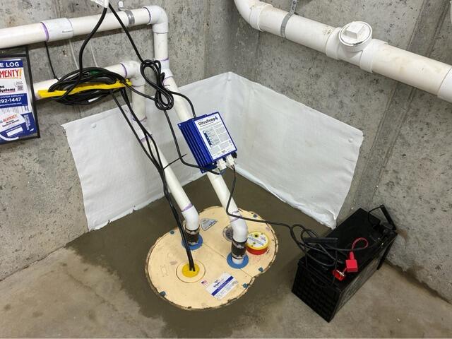 Replacing a Failed Sump Pump in Auburn, MA - After Photo