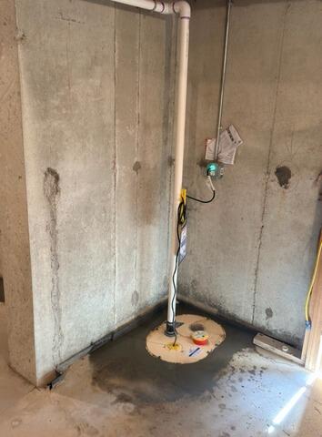 Sump Pump Replacement in Bridgewater, MA - After Photo