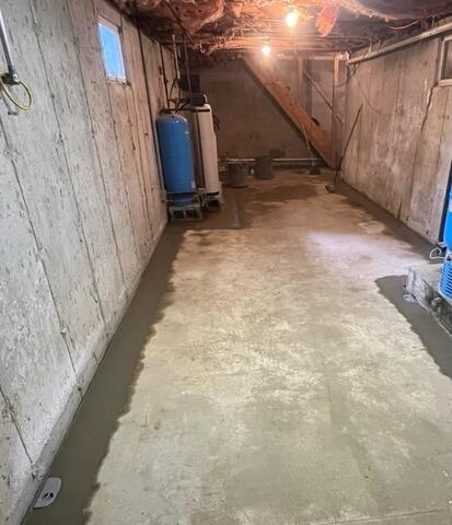 Plympton, MA Wet Basement Solutions - After Photo