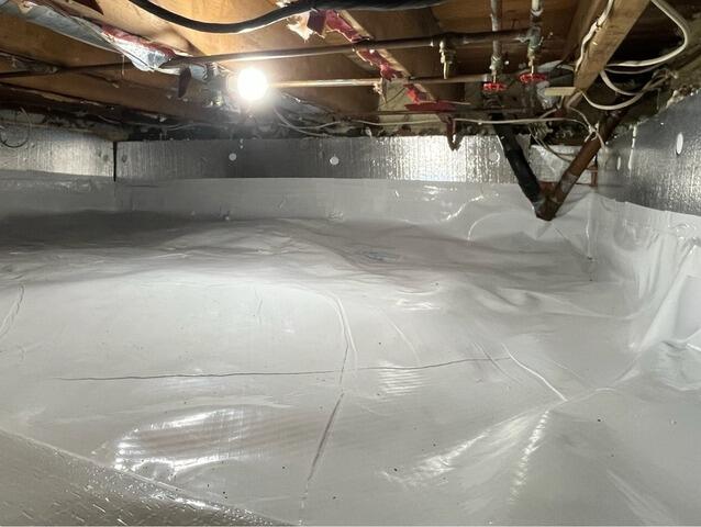 Wilbraham, MA Crawl Space Transformation - After Photo