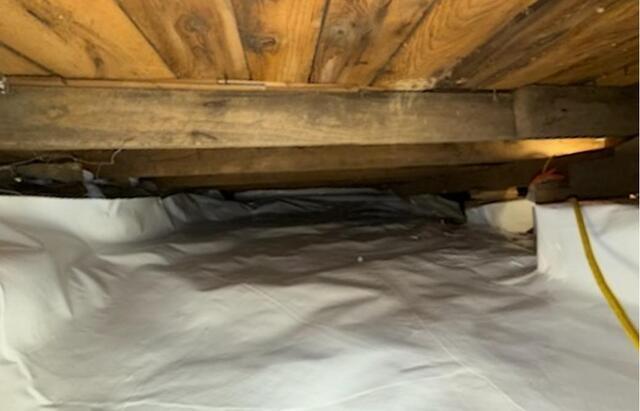 Encapsulating a Crawl Space in Hubbardston, MA - After Photo