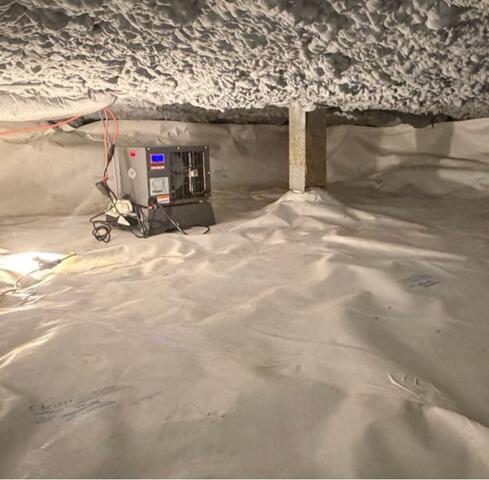 Crawl Space Solutions in Franklin, MA - After Photo