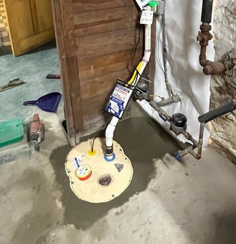 Sump Upgrade in Milton, MA - After Photo