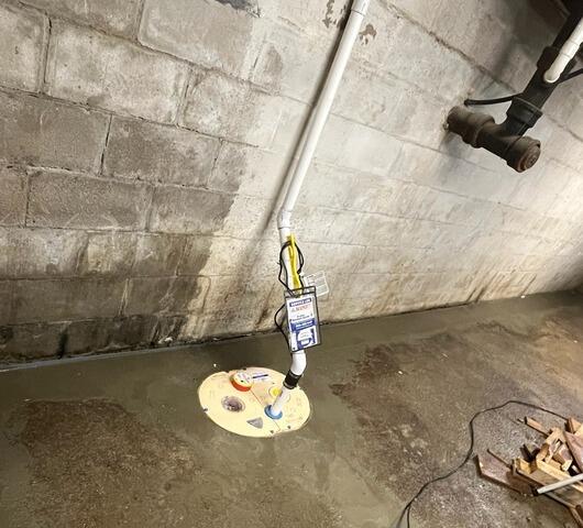 Raynham, MA Sump Pump Upgrade Project - After Photo