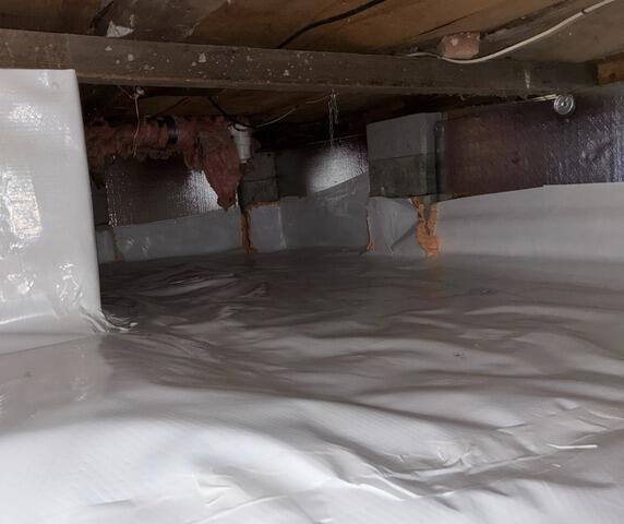 Kingston, MA Crawl Space Upgrade - After Photo