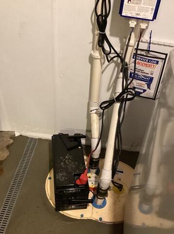Barrington, RI Sump Pump Upgrade - After Photo