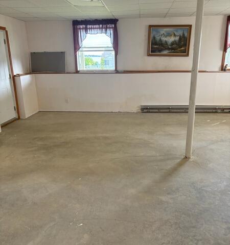 Basement Flooring in New Bedford, MA - Before Photo