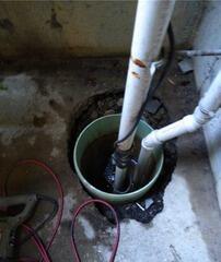 Soggy Basement Solution in Scituate, MA