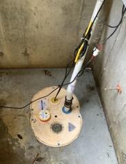 Soggy Basement Solution in Scituate, MA