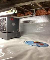 Crawl Space Waterproofing in Warwick, RI