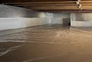 Crawl Space Transformation in West Kingston, RI