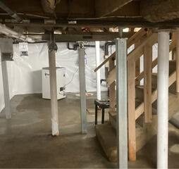 Basement Transformation in Millbury, MA