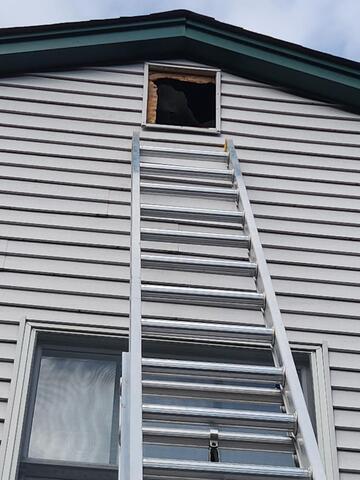 Gable Vent Broken Thanks to Squirrels in West Creek, NJ