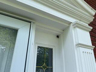 Yellow Jackets Starting to Nest by the Front Door in Fords, NJ