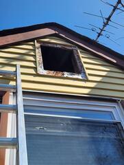 Raccoons Break Into 3 Gable Vents in Howell, NJ