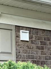 Birds Nest in the Broken Exhaust Vent in Bayville, NJ