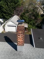 Keeping the Starlings Out of the Chimney in Imlaystown, NJ