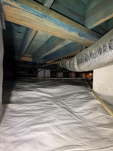 Crawl Space Encapsulation in Chattanooga, TN - After Photo