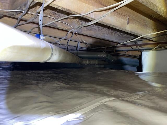Crawl Space Encapsulation in Johnson City, TN - After Photo