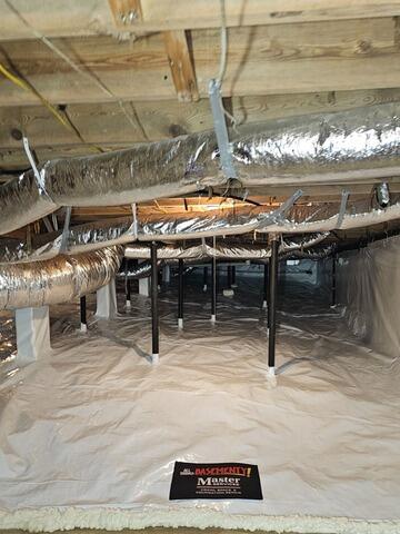 crawl Space Encapsulation in Lookout Mountain, GA