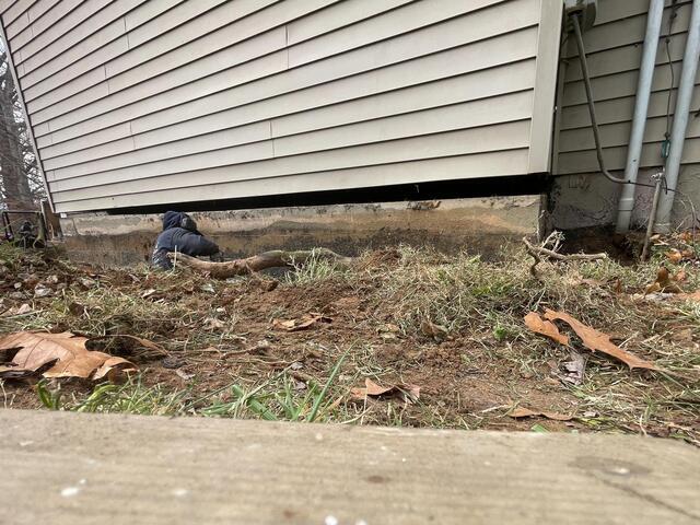 Exterior Foundation Stabilization