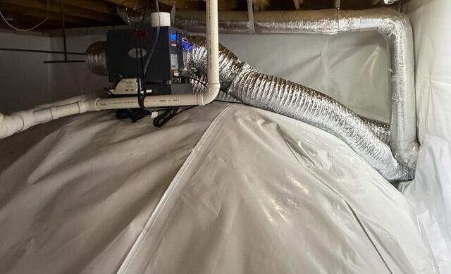 Crawl Space Encapsulation in Chattanooga, TN - After Photo