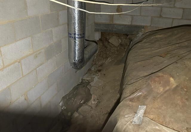 Crawl Space Encapsulation in Chattanooga, TN - Before Photo