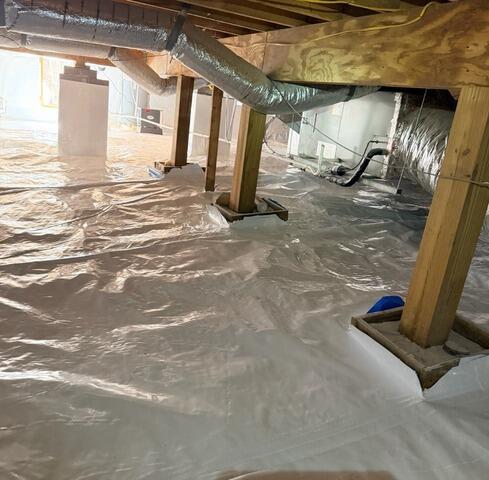 Crawl Space Encapsulation and Structural Support Installation in Signal Mountain, TN - After Photo